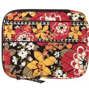 3/$10 Vera Bradley L Zip Tablet Sleeve Bittersweet & Midnight Houndstooth NWT